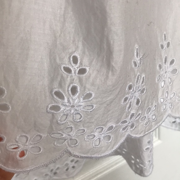 Hi-lo white blouse - Picture 3 of 8